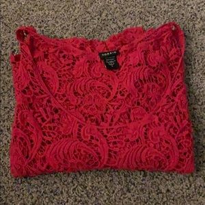 Plus Size Crochet Crop Top
